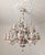Large Italian Porcelain Three Tier Chandelier in the style of Capodimonte, 1950s For Sale - Image 13 of 13