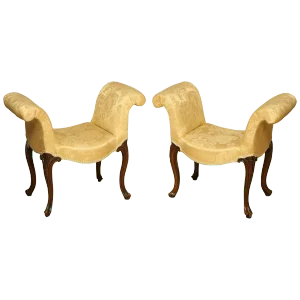 George III Window Benches - a Pair