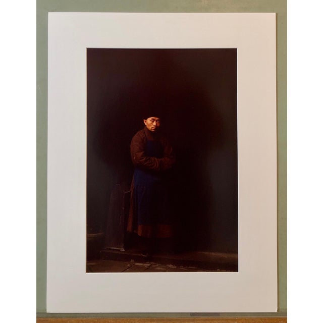 Mark Abrahamson, Vintage Photograph Cibachrome Tibetan Monk Chengdu China Portrait Photo Print, 1984 For Sale - Image 9 of 9