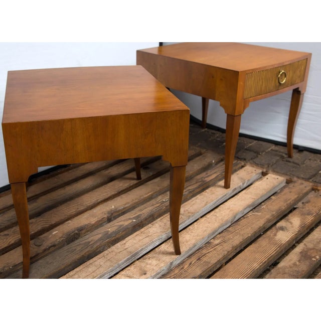 MidCentury Modern Baker End Tables a Pair Chairish