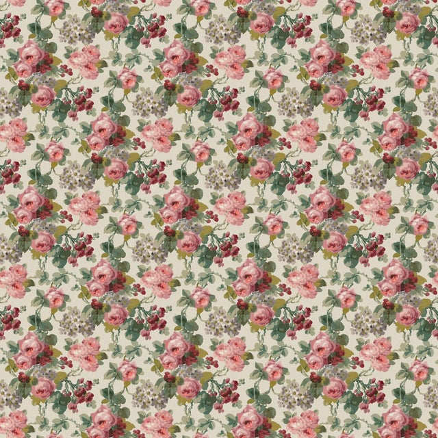 Madame Mural is a romantic, large-scale floral design that evokes the bounty of a summer garden. The full pattern measures...
