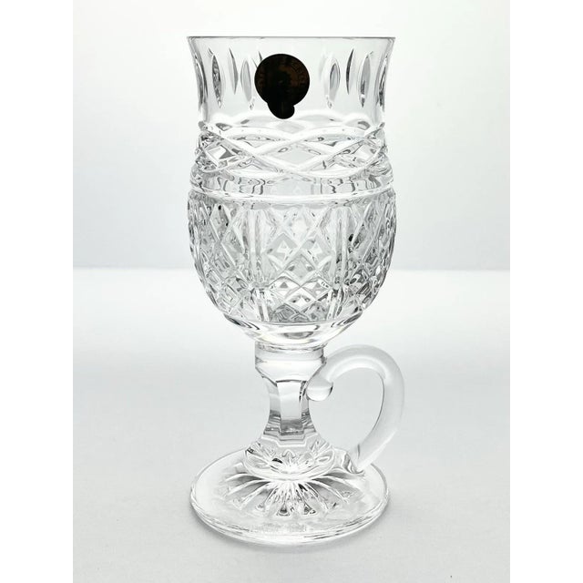 Contemporary Waterford (Marquis) “Sheridan” Crystal Bulbous Flower Vase For Sale - Image 3 of 11