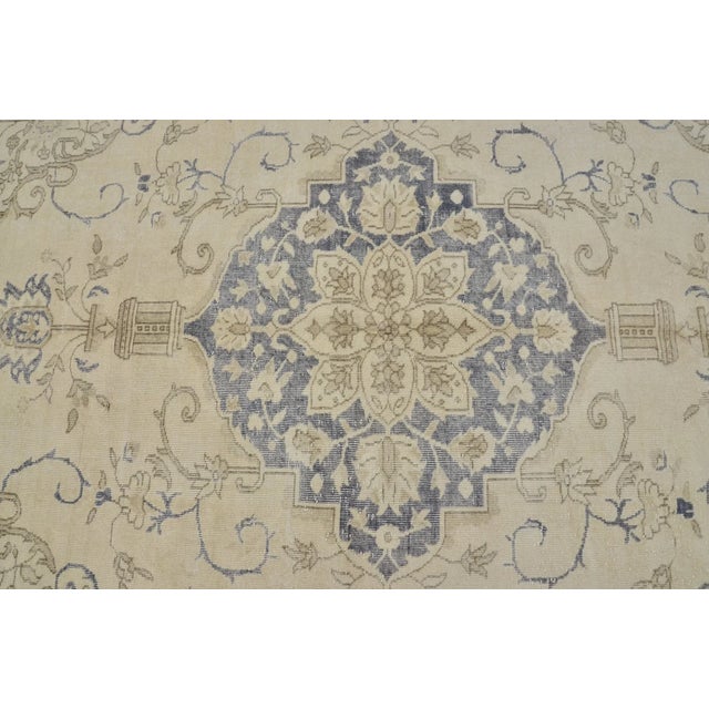 1950s Oversize Oushak Anatolian Floral Carpet For Sale - Image 10 of 10