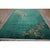 1930s Antique Green Field Chinese Room Size Knotted Wool 1930s Rectangle Art Deco Rug For Sale - Image 5 of 10