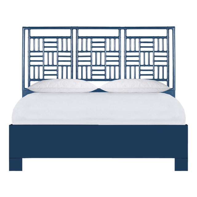 Finn Standard Bed King - Navy For Sale