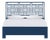 Finn Standard Bed King - Navy For Sale