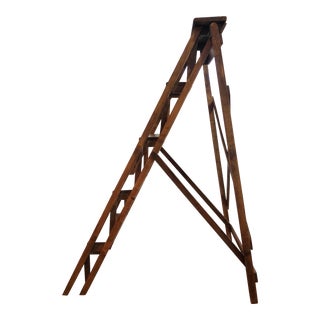 Early 20th Century French Shelf Ladder For Sale