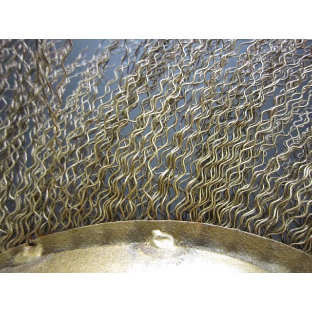 Metal Large Handmade Steel Sculpture "Speak No Evil" For Sale - Image 7 of 13