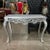 1960s French Silver French Console Table For Sale - Image 9 of 9
