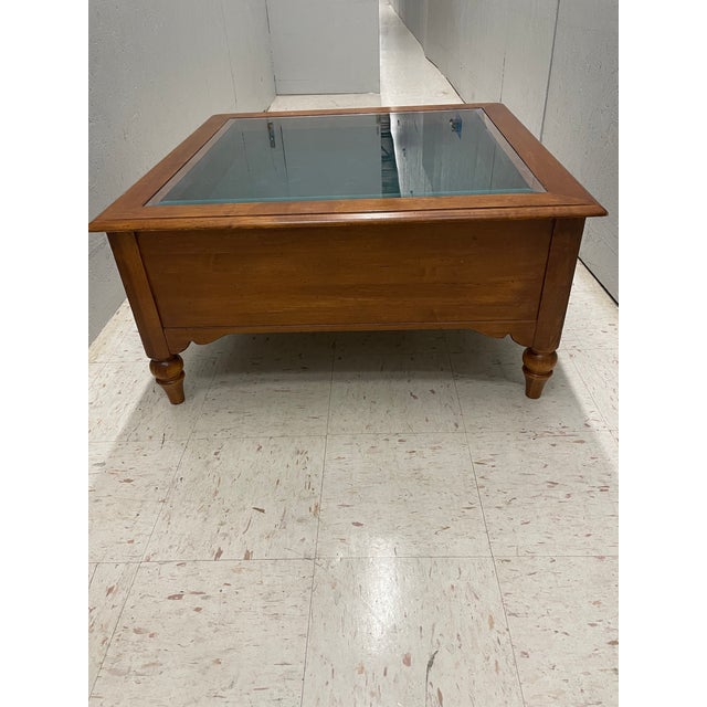 Ethan Allen “Country Crossings” Display Coffee Table Chairish