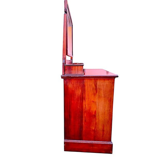 English Mahogany Dressing Table, 19th Century For Sale - Image 3 of 9