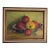 Late 20th Century M. Schrassberger Oil on Canvas of Tomatoes For Sale