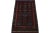 2010s Rug & Kilim’s Baluch Tribal Rug in Aubergine With Teal Blue Geometric Patterns For Sale - Image 5 of 7