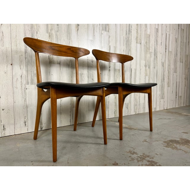 Kurt Østervig Chairs for Brande Møbelindustri- a Pair For Sale In Dallas - Image 6 of 12