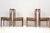 Chairs in Pau Ferro Veneer by Henning Sorensen for Danex, 1960s, Set of 4 For Sale - Image 6 of 11