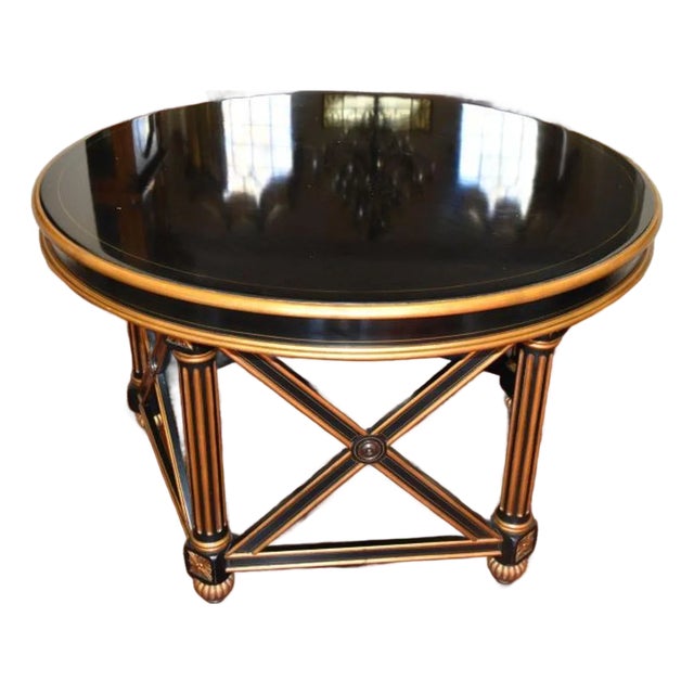 1980s Discover Timeless Elegance With This Exquisite Quince Table, a Masterpiece of Design by Maitland-Smith. For Sale