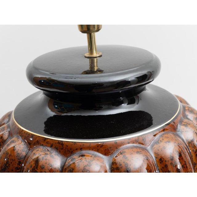 Large Ceramic Table Lamp, 1960s For Sale - Image 3 of 7