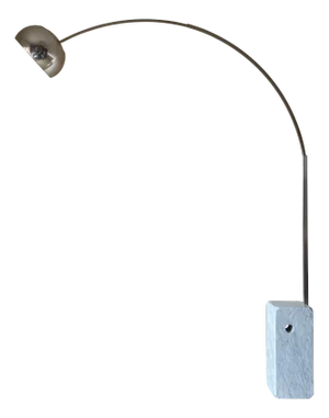 Marble and Steel Arco Lamp by Achille & Pier Giacomo Castiglioni for Flos, 1967