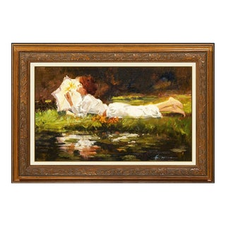 Late 20th Century Afternoon in the Park, Howard Rogers (b. 1946) For Sale