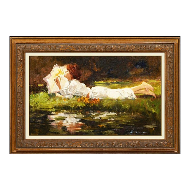 Late 20th Century Afternoon in the Park, Howard Rogers (b. 1946) For Sale