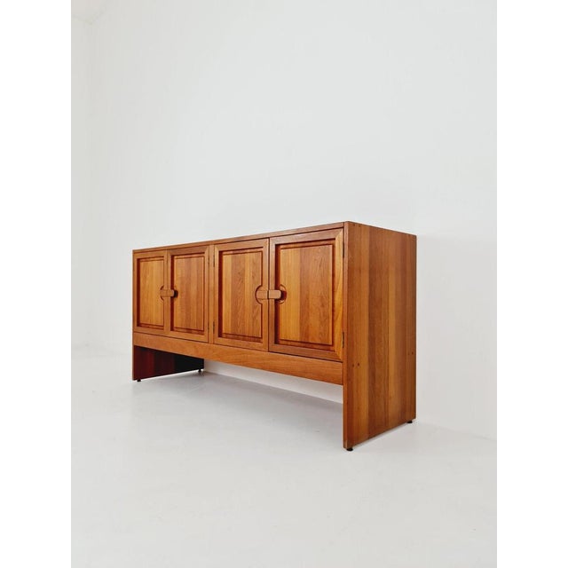 Danish solid teak sideboard, 1960s Skovby møbelfabrik Danish Design Dimensions: 48 D x 150 W x 76 H cm It is in good...