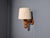 Mid-Century Modern 1970s Uno Kristiansson, Swedish Modern, Pine, Fabric, Wall Sconce For Sale - Image 3 of 10