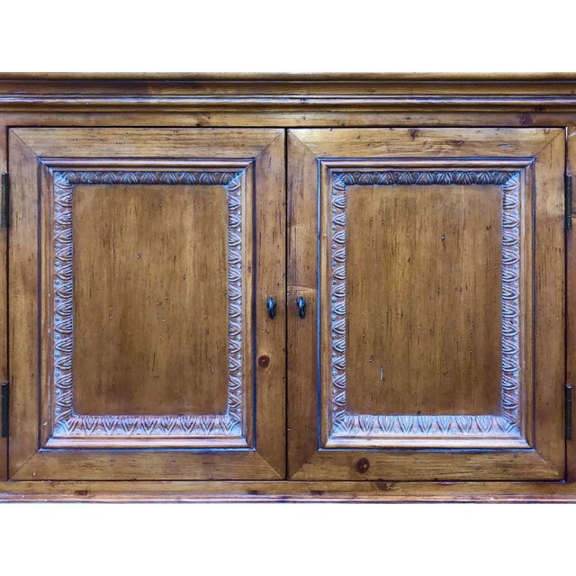 Wood Ethan Allen Townhouse Collection Arched Bookcase For Sale - Image 7 of 8