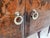 Mid-Century Mahogany Nightstands with Mirrored Top, 1950, Set of 2 For Sale - Image 10 of 16
