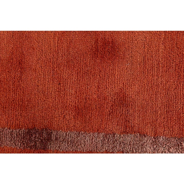 Textile Modern Deco-Inspired Tibetan Rug with Greek Key Motif by Doris Leslie Blau For Sale - Image 7 of 8