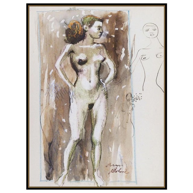 Message us to inquire about custom framing options! (Included for free with every purchase) The painting is of impressive...