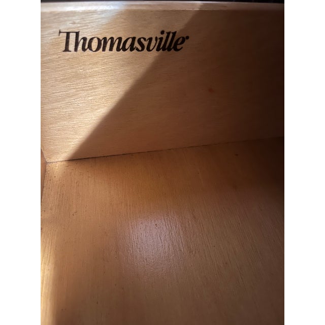 1960s Vintage Thomasville Solid Wood Coffee Table For Sale - Image 10 of 11