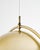 1960s Mid-Century Modern Danish Multi Lite Brass Pendant by Louis Weisdorf for Lyfa, 1960s For Sale - Image 5 of 9