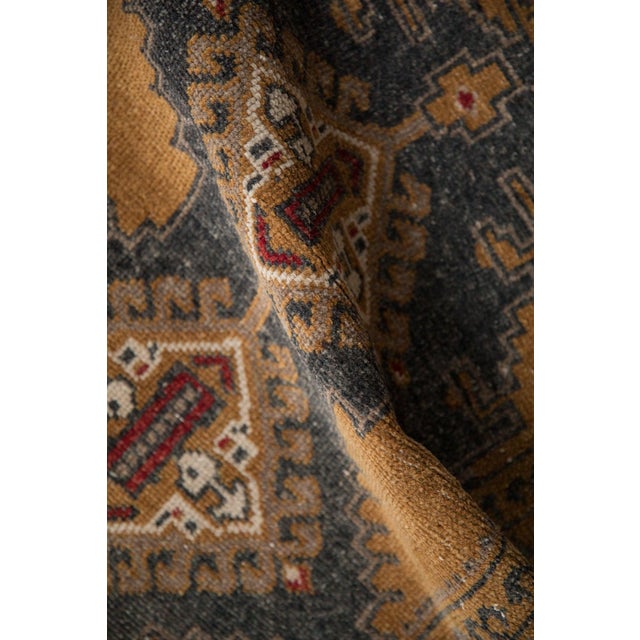 1980s Vintage Distressed Oushak Rug Runner - 2'3" x 3'11" For Sale - Image 5 of 9