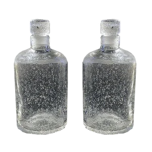 Vintage Bullé Bottles from Daum Nancy, Set of 2