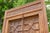 Antique Indian Haveli Portal Carved Teak Door For Sale In Los Angeles - Image 6 of 12