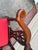 Brown Mid 20th Century Vintage Queen Anne Style Mahogany Carved Corner Chair. For Sale - Image 8 of 11