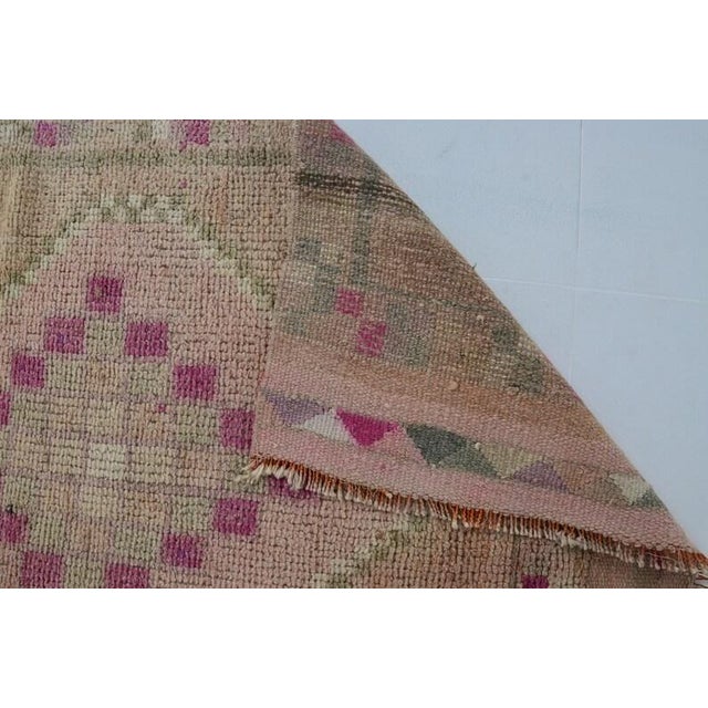 Kurdish Handmade Vintage Runner Rug For Sale - Image 10 of 10