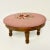 This is a lovely Mid-Century Footstool. The original cushion has been replaced with a Folk Art Needlepoint covering. It...