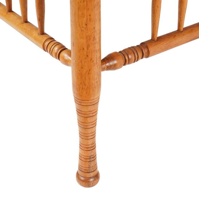 Beechwood Thebes Stool by Liberty & Co, 1884-1919 For Sale - Image 9 of 9