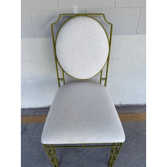 Jonathan Charles Jonathan Charles Xo Green Side Chair For Sale - Image 4 of 6