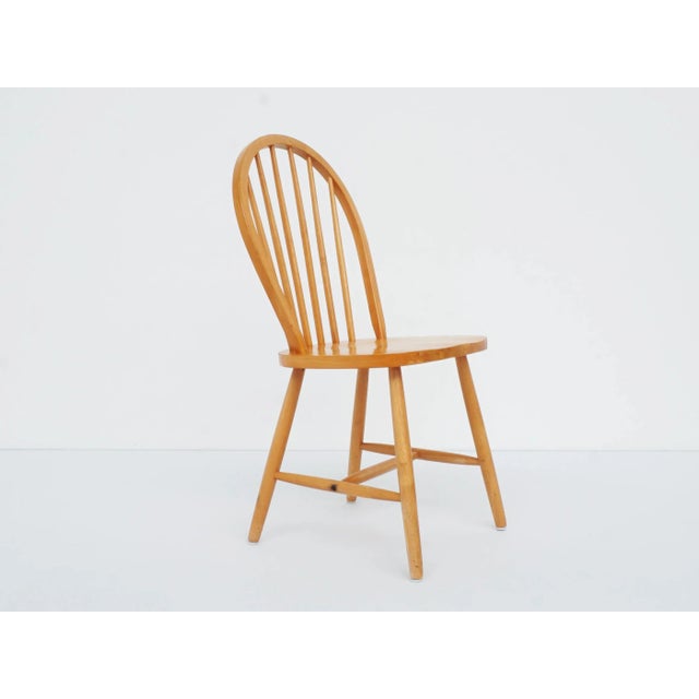 Mid-Century British Solid Pine Dining Chair by Lucian Ercolani for Ercol For Sale - Image 10 of 10