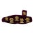 Early 20th Century Asante Royal Fabric Crown Chief Hat Ghana For Sale