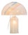 Table Lamp in Bubble Glass with Rainbow Coloured Details from Doria Leuchten, 1970s For Sale