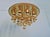 Space Age Brass Sputnik Ceiling Light, 1970s For Sale - Image 14 of 14