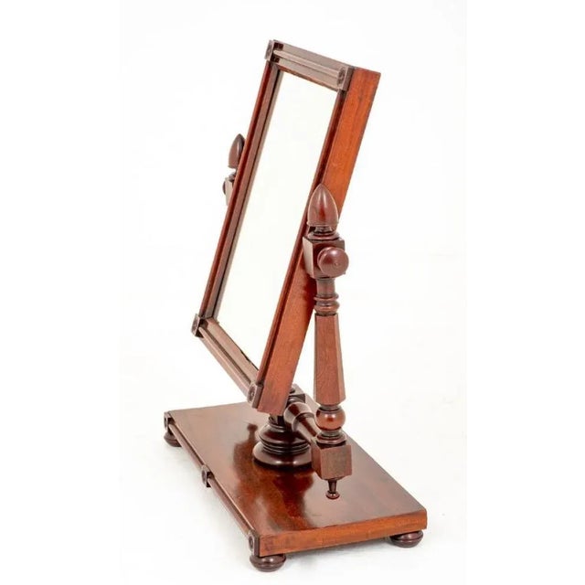 William IV Mirror in Mahogany Frame For Sale - Image 3 of 7