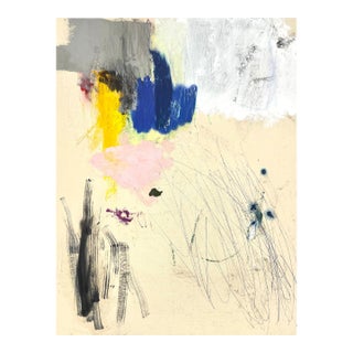 Contemporary Abstract Mixed Media on Canvas "Untitled 153_25" by Ludovic Dervillez For Sale