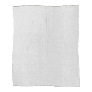 Vintage Modern Hemp Kilim Rug - 6`4" X 7`3" For Sale