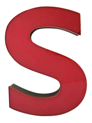 Large Sign Letter S