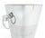 Mid 20th Century Mid-Century Modern André Leroy French Chrome Champagne Bucket / Wine Cooler / Ice Bucket With Ring Handles For Sale - Image 10 of 11