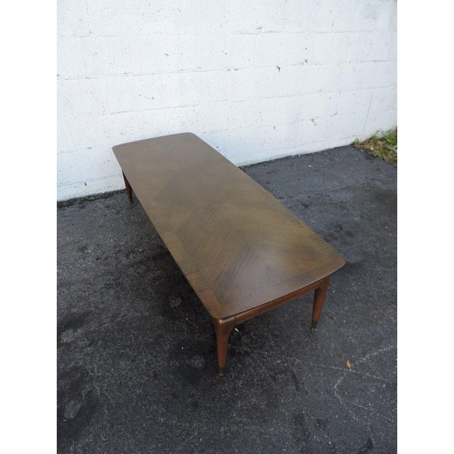 Mid Century Modern Long and Narrow Coffee Table Chairish